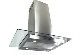 Golden Vantage 36" Island Mount Stainless Steel Range Hood Stove Vent GVCI-36
