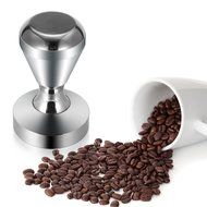 BlueFire 51mm American Convex Base Stainless Steel Coffee Tamper Barista Espresso Tamper N3