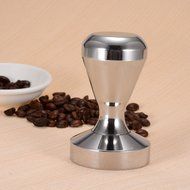 BlueFire 51mm American Convex Base Stainless Steel Coffee Tamper Barista Espresso Tamper N4