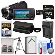 Sony Handycam HDR-CX440 8GB Wi-Fi 1080p HD Video Camera Camcorder with 32GB Card + Case + Battery &amp; Charger +... N4