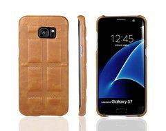 SAMSUNG GALAXY S7EDGE CASE ,Aroko Phone Case, Handmade Pu Leather Hard S7edge Only! Phone Case, Fashion Genuine... N22