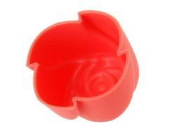 20Pcs Rose Shaped Silicone Cake Mould