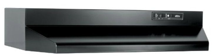 Broan 403023 30 In. Black Ducted Range Hood