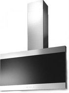 Best WC33I90SB 36" Sorpresa Series Modulare Wall Mount Chimney Hood with 490 CFM Blower 2 Halogen Lights Heat...