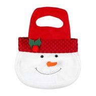 PPARTY 2015 Newest 3X cute santa candy bag for chrismas gift high-quality (pure white 3pcs) N2