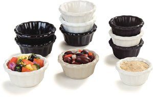 Carlisle Melamine Scalloped Ramekins N24