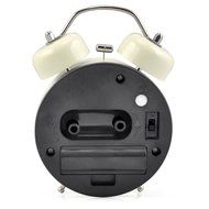 Style Double Bell Traditional Bedside Loud with Light