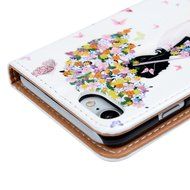 iPhone 7 Case (4.7 inch) - Wallet Folio Flip Premuim PU Leather Case Colorful Print Design with Stand Magnetic... N25