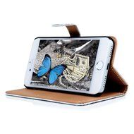 iPhone 7 Case (4.7 inch) - Wallet Folio Flip Premuim PU Leather Case Colorful Print Design with Stand Magnetic... N26