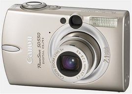 Canon Powershot SD550 7.1MP Digital Elph Camera with 3x Optical Zoom (Beige) N2