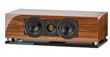 ELAC CC400 Center Channel Home Speaker (Walnut) N2