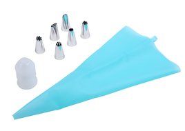 NEW Russian Tulip Tips Stainless Steel Icing Piping Nozzles Pastry Decorating Tips Cake Cupcake Decorator icing...