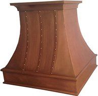 Copper Stove Hood (30", dark) N2