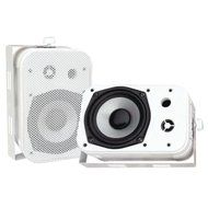 Pyle PDWR40W White 5.25 400W Waterproof Indoor/Outdoor Speakers W/Mesh Grills Consumer Electronics