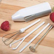 Deluxe Mini Mixer Cordless Kitchen Drink Frother Cappuccino Latte N4