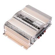 HONGXING AX-5 3 in 1 Hi-Fi Stereo Audio Power Amp USB SD FM Car Amplifier LED Display Amplifier Gold N5