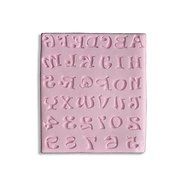 Y&amp;XL&amp;H Silicone Sugarcraft Mold 26 Alphabet Letters &amp; Number(color sent randomly)