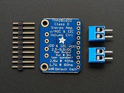 Audio IC Development Tools Stereo 2.8W Class D Audio Amplifier - I2C Control AGC - TPA2016 (1 piece) N4