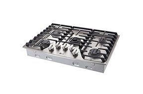 LG Studio LSCG307ST Gas Cooktop with 5 Sealed Burner Burners, Griddle, in Stainless steel N3