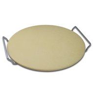 POMODORO Complete Baking Oven and BBQ Pizza Cordierite Stone Cooking Kit Set - Large Pizza Cutter and Cooling... N9