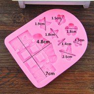 GogoForward DIY Silicone Fondant Mould Cake Decoration Chocolate Cutter Mold (Mushroom Snail Style) N2