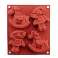 Doll and Rocking Horse Silicone Mold