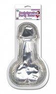 Bachelorette party disposable pecker cake pans - pack of 2