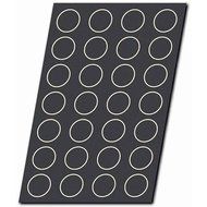 Matfer Bourgeat Silicone Silform Cream Puffs Baking Molds, 28 Cups 337001 N2