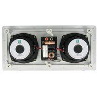 Inwalltech M525.1LCR - 5 1/4" Dual Aluminum Flush Mounted In Wall LCR Speaker