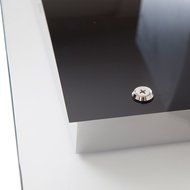 RUMLAD 36" Stainless Steel Wall Mount Range Hood Stove Vent Fan w/ LED Control N5