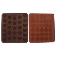 Baking Tools 26 29cm Macaron Pad Small Size Round Cake Baking Cushion Silicone Oven Mats Heart Bear Star Set of... N3