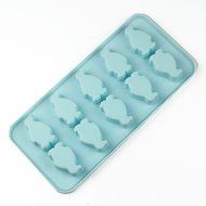 Wholeport Silicone Cake Mold Mould Muffin Cups Cake Pan Ice Mold 10-Little Penguin Molds