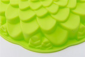 Single Hole Big Flower Shape Silicone Chocolate Cookie Ice Mold Handmade Soap Resin Mould N2