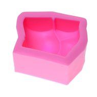 Butt Bun Ass Silicone Cake Mould Baking Fondant Craft DIY Tool Stag Night N4