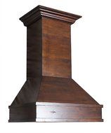Z Line 329WH-30 1200 CFM Wooden Wall Mount Range Hood, 30", Walnut/Hamilton N2