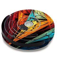 Skin Decal Vinyl Wrap For IRobot Roomba 650 655 Vacuum / Sharp Colors