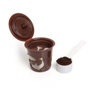 Filip Coffee - Refillable K-Cup Pods for Keurig Machines - 8ml Scoop Included - Set of 3 Pods (Multi-Color) N2