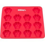 K9King Dog Treat Cake Pans, Silicone Paw Mold, 12" L x 10" W N3