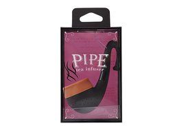 Pipe Tea Infuser - Highest Quality Silicone Loose Leaf or Herbal Tea Infuser Strainer Filter (Black) N2