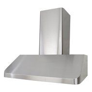 KOBE Range Hoods CHX9130SQB-WM-1 Contemporary Wall Mount Range Hood, 3-Speed, 680 Cfm, LED Lights, Baffle Filters...