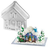 Wilton Stand-up House Cake Pan / Halloween Haunted Mansion / Christmas Gingerbread Village / Valentine Candyland...