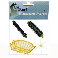 Replacement iRobot Roomba 563 Filter, Bristle Brush, Flexible Beater Brush and 6-Arm Side Brush - Kit Includes...