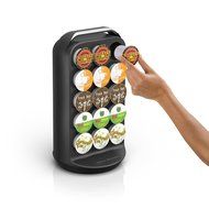 Mind Reader "Apollo" Spinning Single Serve Coffee Pod Carousel, Black N3