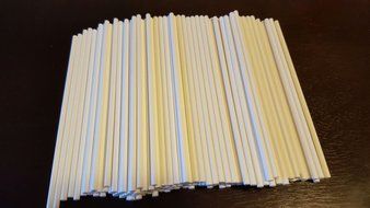 Paper Lollipop Sticks 6 Inch 500 pieces. Perfect for Candy Making, Eco and Environmentally Safe 100%, Oven Safe... N2