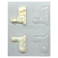 Small 3-D Lamb Candy Mold