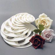 Fondant Cake Sugarcraft Rose Flower Decorating Cookie Mold Gum Paste Cutter Tool N2