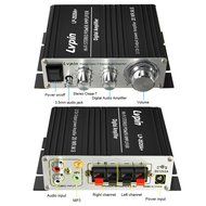 Audio Amplifier, ELEGIANT 12V 3A Hi-Fi Stero Class-T Digital Power Amplifier with Power Cable for Car Home PC... N12