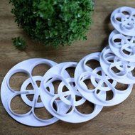 Fondant Cake Sugarcraft Rose Flower Decorating Cookie Mold Gum Paste Cutter Tool N3
