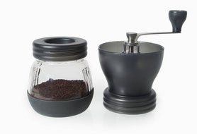 Freedi Large Capacity Manual Coffee Grinder French Press 100g For Grinds Coffee Beans, Spices, Herb, Grain, Salt... N4