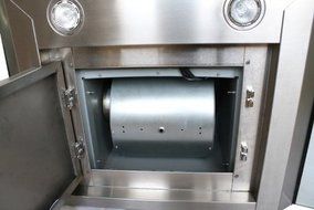 CAVALIERE 36" Wall Mounted Stainless Steel / Glass Kitchen Range Hood 860 CFM Spagna Vetro Econo Series SV198D-SP36 N5